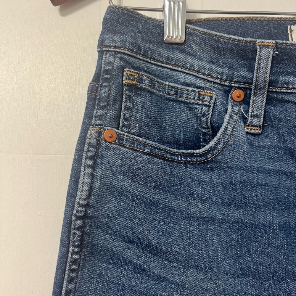 Madewell Stovepipe High Rise Straight Leg Denim Jeans Casual Normcore Preppy 26 - Picture 5 of 11